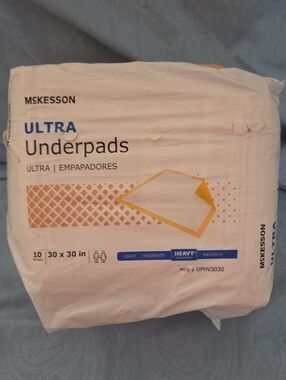 Ultra Underpads - White Heavy Absorbency